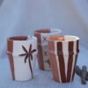 Handmade Ceramic Marrakech Drawing Cups