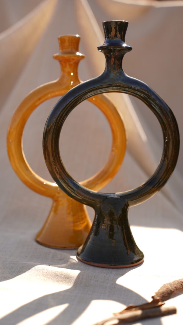 Handmade Candle Holders: Ocean Meets Desert Collection